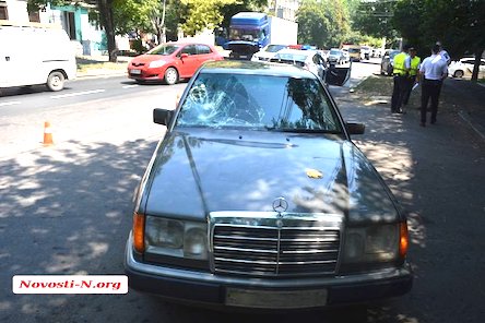Свежие новости: В Николаеве «Мерседес» сбил пешехода