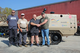 Свежие новости: Миколаївська компанія «Нібулон» отримала першу машину для розмінування