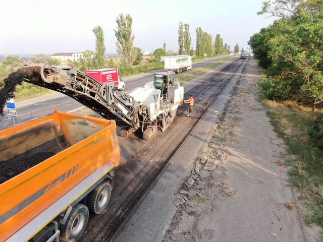 Свежие новости: Дорожники начали капитальный ремонт подъездного пути к Николаеву