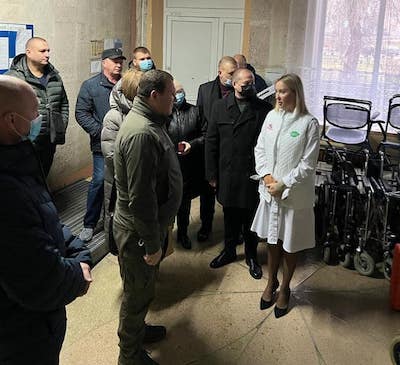 Свежие новости: Николаевский областной госпиталь ветеранов получил гуманитарную помощь