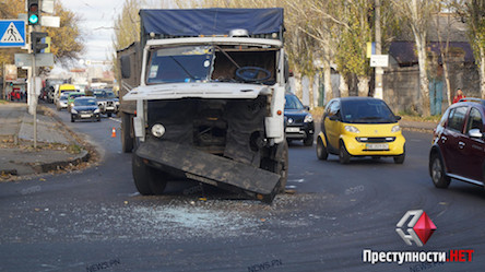 Свежие новости: ДТП в Николаеве: столкнулись бензовоз «DAF» и грузовик «КамАЗ»