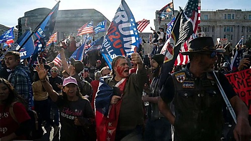 Свежие новости: В Вашингтоне митинг в поддержку Трампа перерос в потасовки