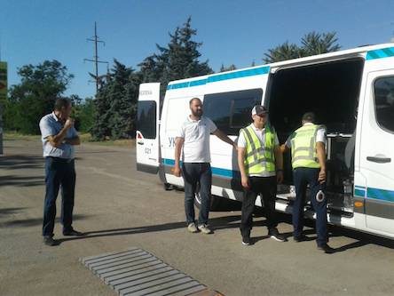 Свежие новости: У Вознесенську встановлено мобільний ваговий комплекс