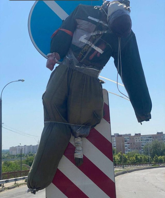 Свежие новости: В Херсоні партизани втретє встановили інсталяцію