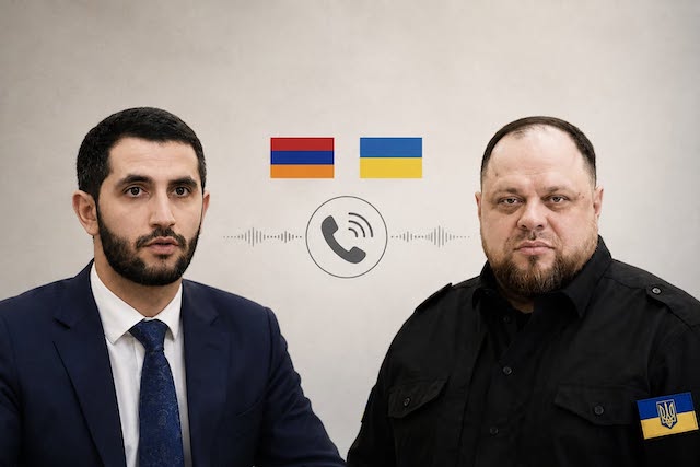 Свежие новости: Новий спікер парламенту Вірменії розпочав роботу з розмови з головою Верховної Ради України