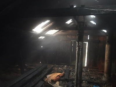 Свежие новости: На Николаевщине полыхала летняя кухня