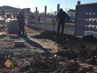 Свежие новости: В Николаеве нашли артснаряды