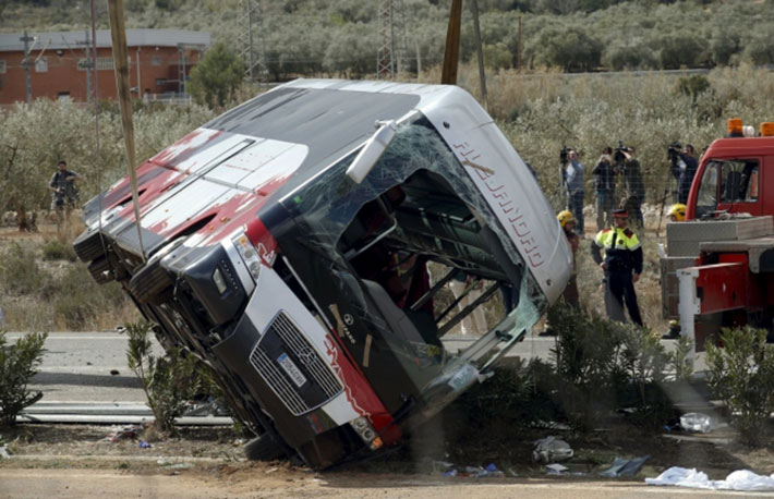 Свежие новости: ДТП в Испании: погибли 13 человек