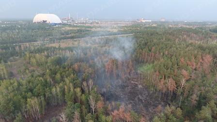 Свежие новости: В зоне отчуждения возле Чернобыльской АЭС спасатели ликвидировали масштабный пожар