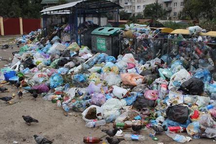 Свежие новости: Зі Львова вже вивезли 270 тонн сміття