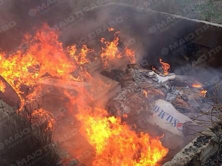 Свежие новости: В Снигиревке произошел пожар на городской свалке