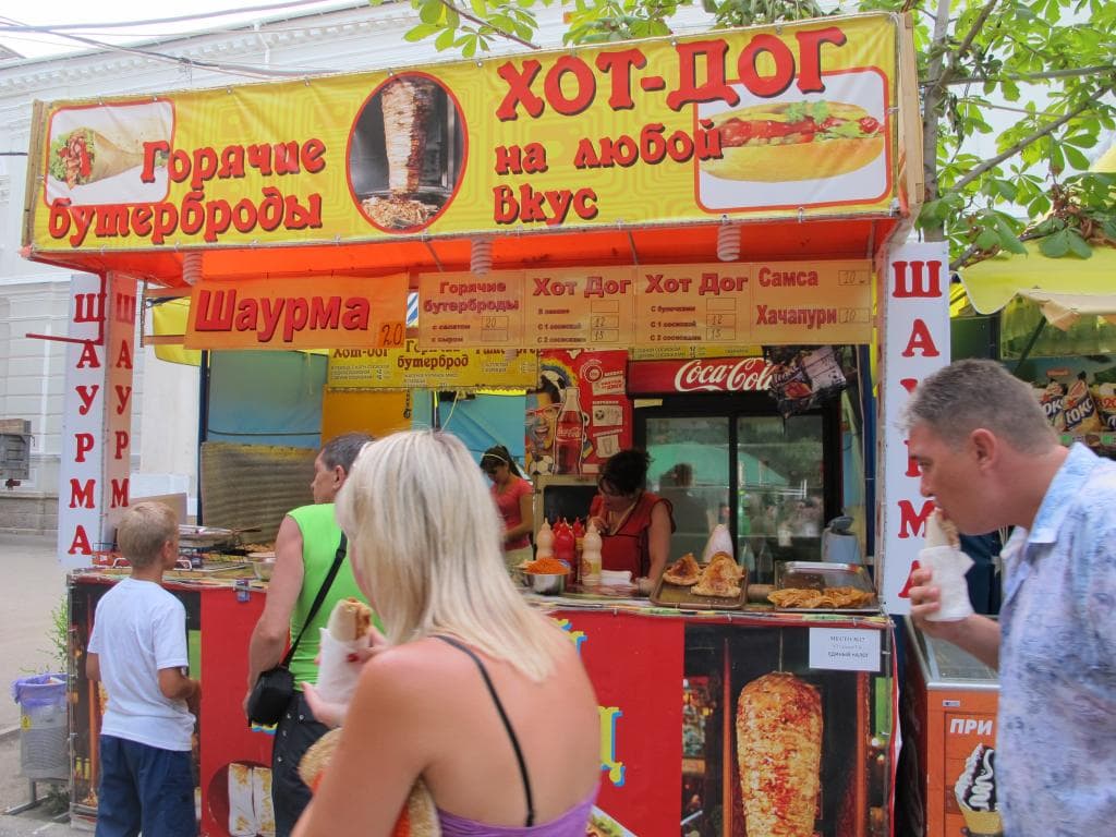 Свежие новости: Марш в защиту шаурмы в Одессе