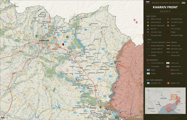 Свежие новости: Британська розвідка повідомила, що ЗСУ успішно форсували Оскол та зміцнили свої позиції