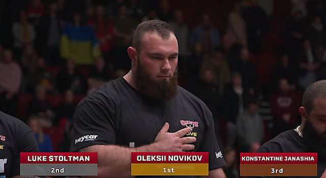 Свежие новости: Украинский стронгмен Новиков стал сильнейшим человеком в Европе