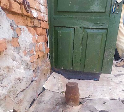 Свежие новости: На Николаевщине мужчина использовал как подставку артиллерийский снаряд