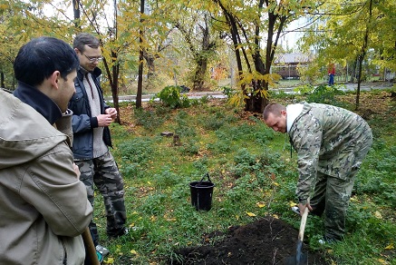 Свежие новости: В Николаеве активисты озеленили микрорайон Леваневский