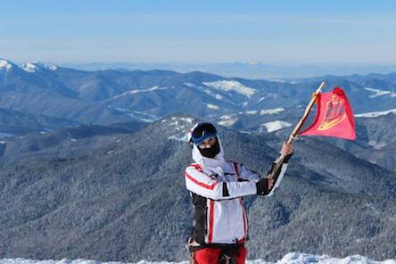 Свежие новости: На Говерле установили флаг морской пехоты в память о погибших бойцах