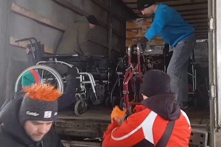 Свежие новости: В Николаев доставили 30-тонную гуманитарную посылку