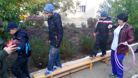 Свежие новости: Южноукраїнськ. Пройшла спортивна розвага «Осінні  естафети»