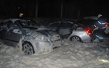Свежие новости: В Николаеве спасатели ликвидировали пожар автомобилей