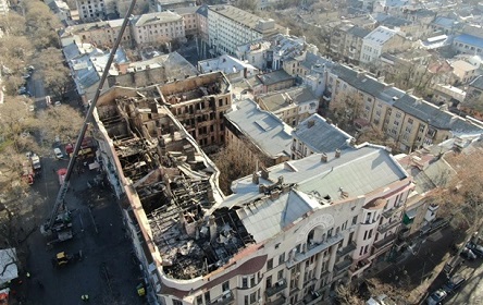 Свежие новости: В одесском колледже не было пожарной сигнализации