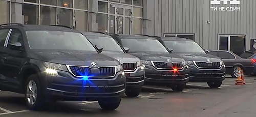 Свежие новости: Украинским патрульным передали первые автомобили-«фантомы»