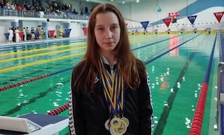 Свежие новости: Львівська плавчиня виборола 8 нагород на національному чемпіонаті