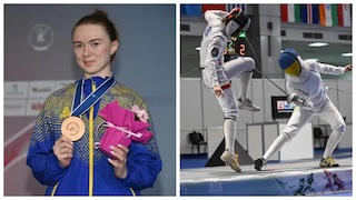Фото новости: 15-річна українка виграла медаль на чемпіонаті світу з фехтування Свежие новости: 15-річна українка виграла медаль на чемпіонаті світу з фехтування