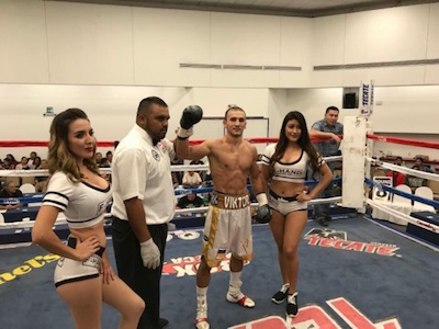 Свежие новости: Николаевский боксер Славинский одержал пятую победу на профессиональном ринге