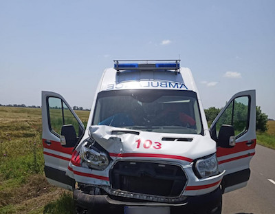 Свежие новости: В Одесской области скорая помощь с младенцем врезалась в машину