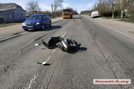Свежие новости: На трассе под Вознесенском «Фольксваген» сбил мопедиста