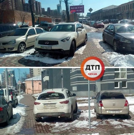 Свежие новости: Владельца брошенной на тротуаре Infiniti жестоко проучили