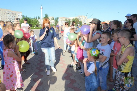 Свежие новости: Розважальна програма на Музейній площі міста Южноукраїнськ