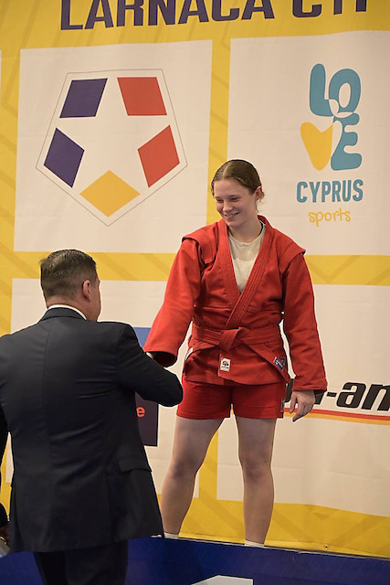 Свежие новости: Спортсменка з Миколаївщини Анастасія Єрьоміна перемогла на етапі Кубка світу з самбо