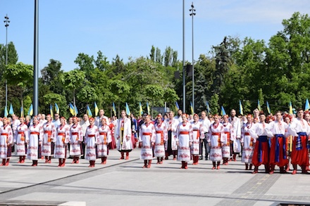Свежие новости: В Николаеве прошел масштабный флешмоб
