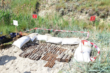 Фото новости: На Николаевщине уничтожили 107 взрывоопасных предметов, найденных в море Свежие новости: На Николаевщине уничтожили 107 взрывоопасных предметов, найденных в море