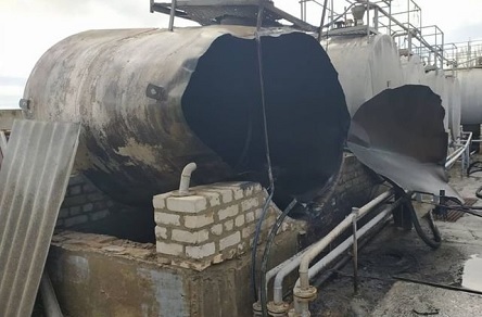 Свежие новости: В Херсонской области произошел взрыв на автозаправке. Есть пострадавшие