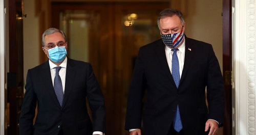 Свежие новости: Госсекретарь США встретился с главами МИД Армении и Азербайджана