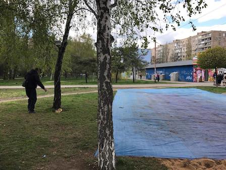 Свежие новости: В Николаеве демонтировали и изъяли незаконный надувной батут
