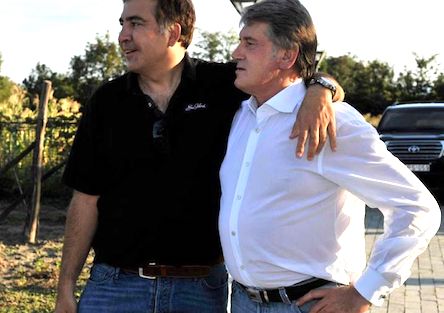 Свежие новости: Cаакашвили и Ющенко похвалили друг друга и пожурили власть