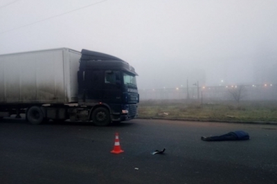 Свежие новости: В Николаеве тягач сбил выбежавшего на дорогу пешехода