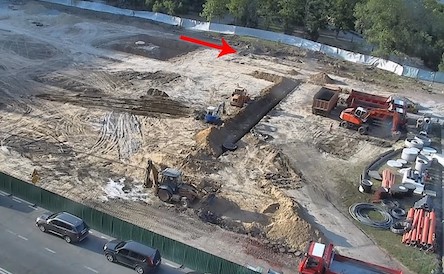 Свежие новости: В Николаеве во время реконструкции Соборной площади нашли пушечное ядро и подвальное помещение