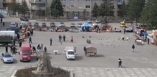 Свежие новости: У Первомайську пропонують заборонити проїзд транспорту по центральній площі