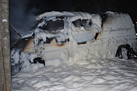 Свежие новости: В Николаеве сгорел автомобиль Volkswagen