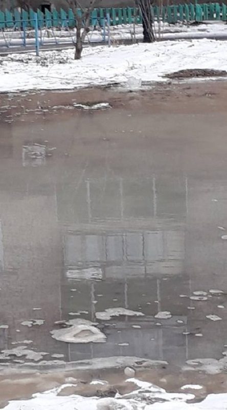 Свежие новости: В Николаеве на улице Озерной образовалось канализационное «озеро»