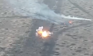 Свежие новости: Миколаївські морпіхи показали, як знищили ворожу колону техніки