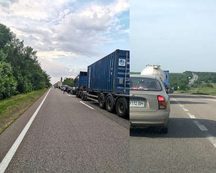 Свежие новости: Из-за масштабного ДТП на трассе Одесса-Николаев образовалась пробка из сотни авто