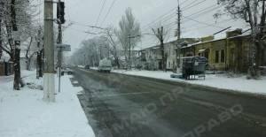 Фото новости: Николаев замело снегом, движение затруднено Свежие новости: Николаев замело снегом, движение затруднено