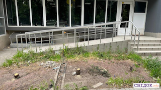 Свежие новости: У Миколаєві на Центральному проспекті спиляли скандальні ялинки