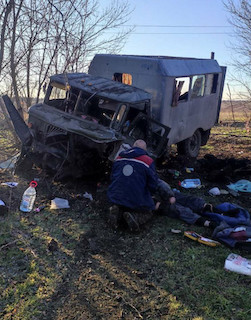 Свежие новости: На Снігурівщині на міні підірвався бригадний автомобіль «Миколаївобленерго»